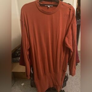 Young Fabulous & Broke Rust Long Sleeve Top